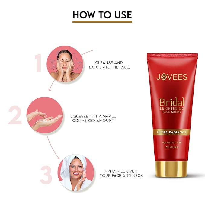 JOVEES BRIDAL BRIGHTENING FACE CREAM 60GM