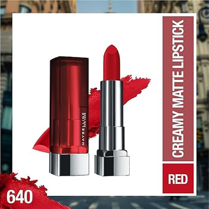 MAYBELLINE LIPSTICK CS CREAMY MATTE 640 3.9 G