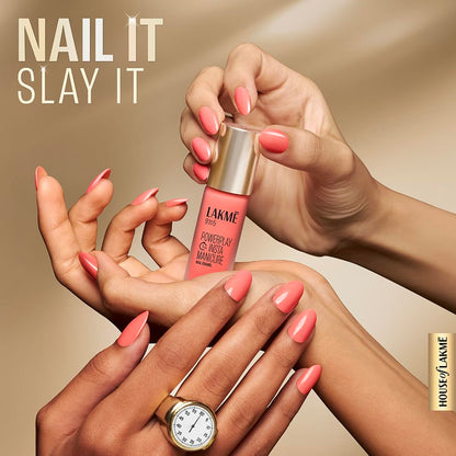 LAKME 9TO5 POWERPLAY INSTA MANICURE NAIL N12 PINK SORBET