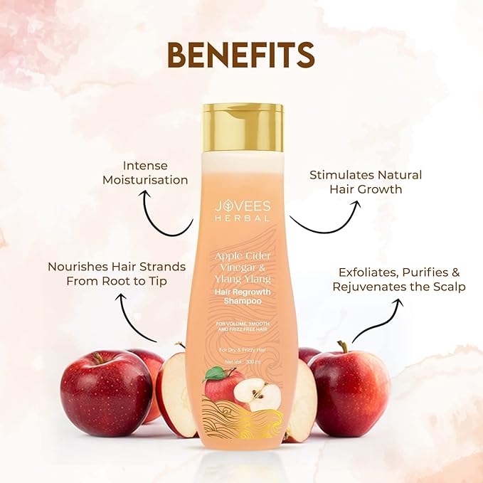 JOVEES APPLE CIDER VINEGAR YALANG YALANG SHAMPOO 300ML