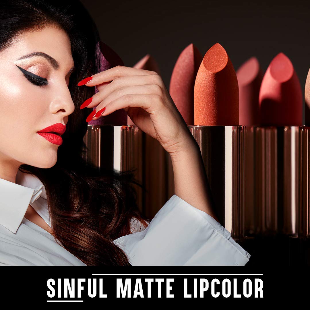 COLORBAR LIPSTICK SINFUL MATTE 012 SEXY 3.5 G