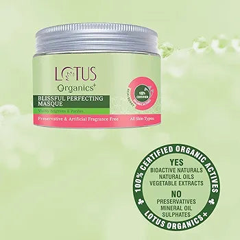 LOTUS ORGANICS BLISSFUL PERFECTING MASQUE 50GM