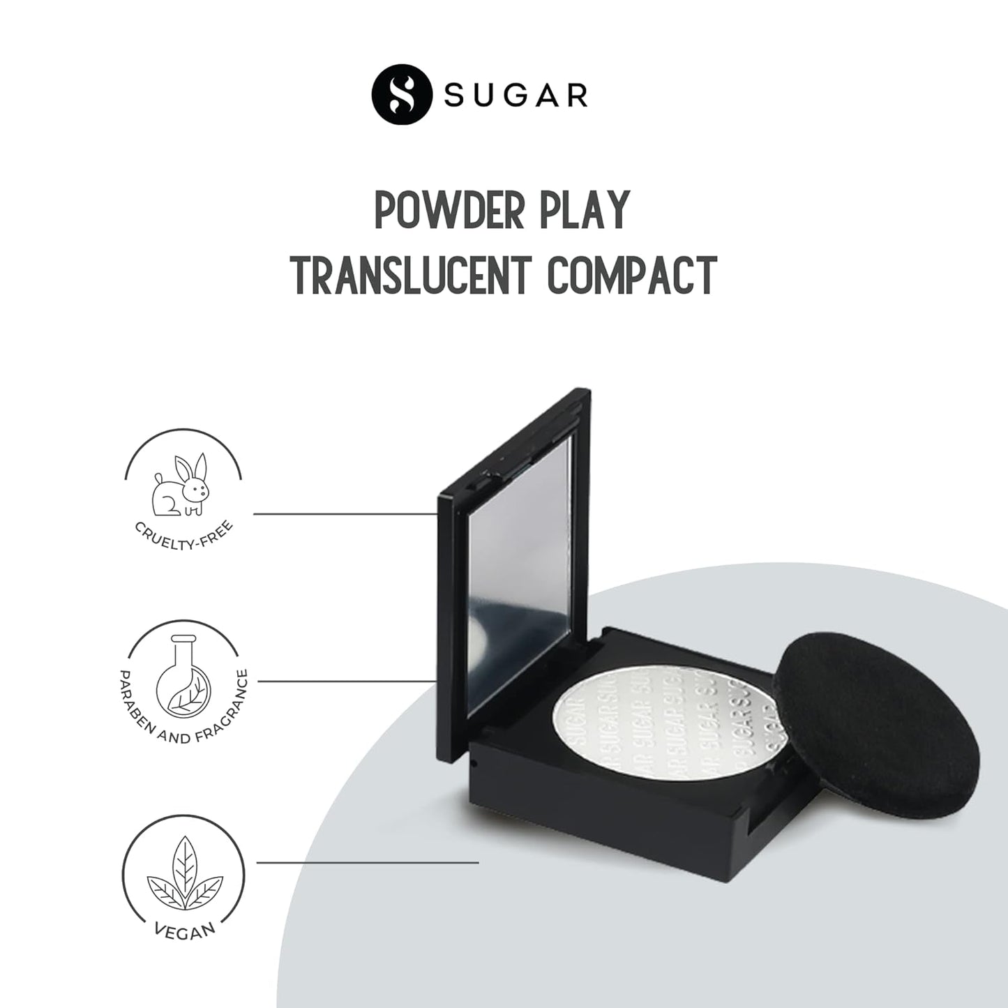 SUGAR COMPACT TRANSLUCANT POWER PLAY 6 G