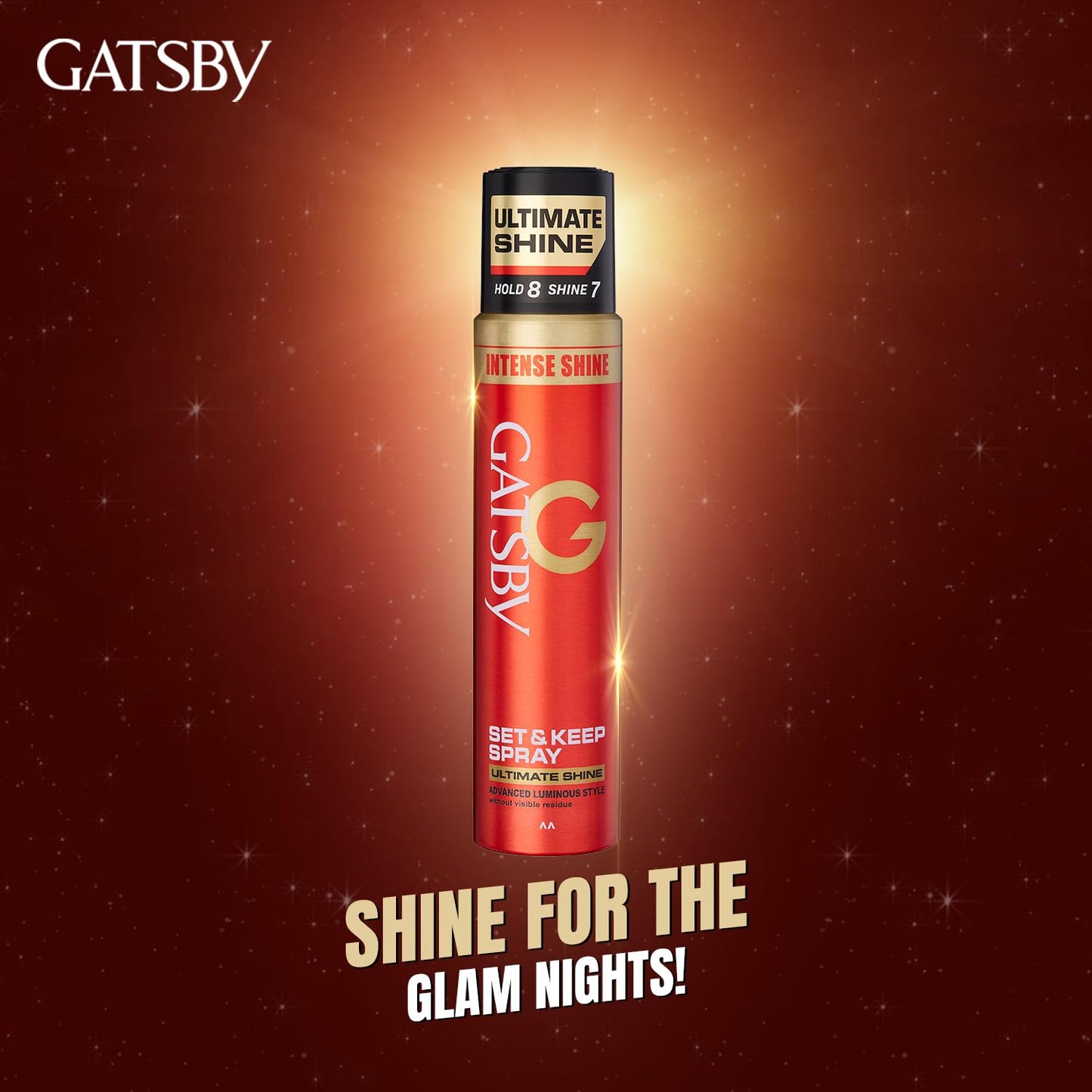 GATSBY HAIR SPRAY ULTIMATE SHINE 250ML