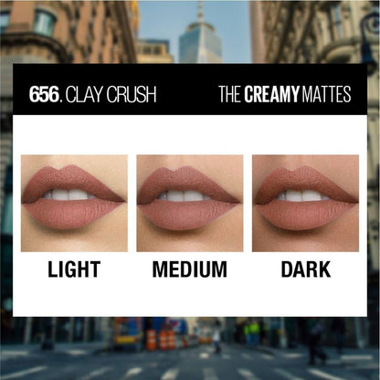 MAYBELLINE LIPSTICK CS CREAMY MATTE 656 4.2 GRM