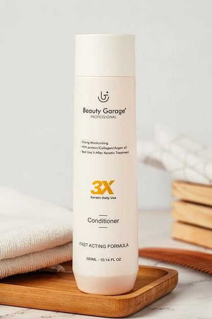 BEAUTY GARAGE 3X KERATIN CON 300ML