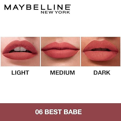 MAYBELLINE LIPSTICK LIQUID CS MATTE 06 BEST BABE