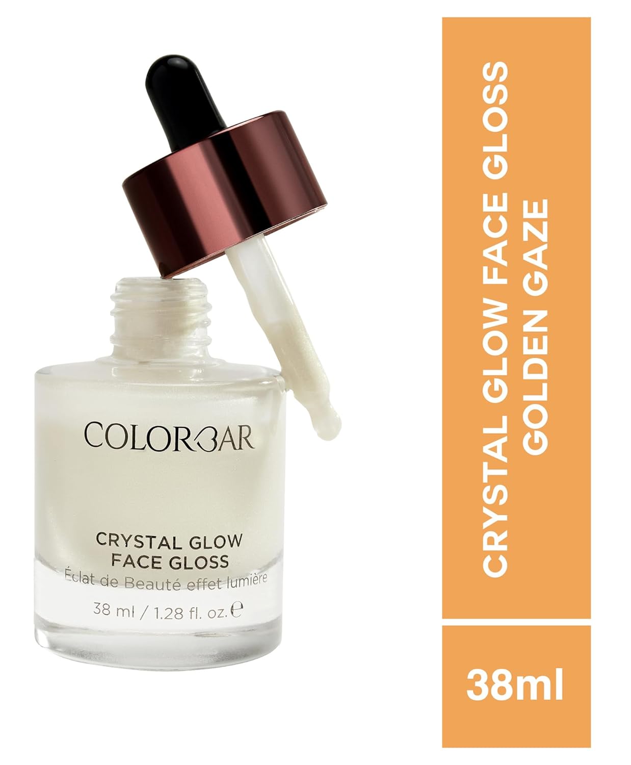 COLORBAR FACE GLOSS CRYSTAL GLOW 01 GOLDEN GAZE 38ML