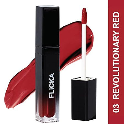 FLICKA LIPSTICK LIQUID 03 REVOLUTIONARY RED