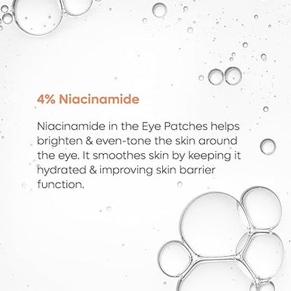 MCAFFEINE 4% NIACINAMIDE HYDROGEL UNDER EYE PATCHES 15 PAIRS