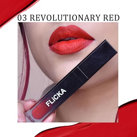 FLICKA LIPSTICK LIQUID 03 REVOLUTIONARY RED