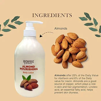 RICHFEEL LOTION ALMOND NOURISHING 400ML