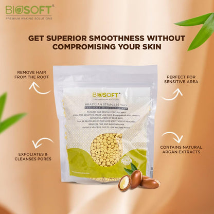 BIOSOFT PEEL WAX ARGAN