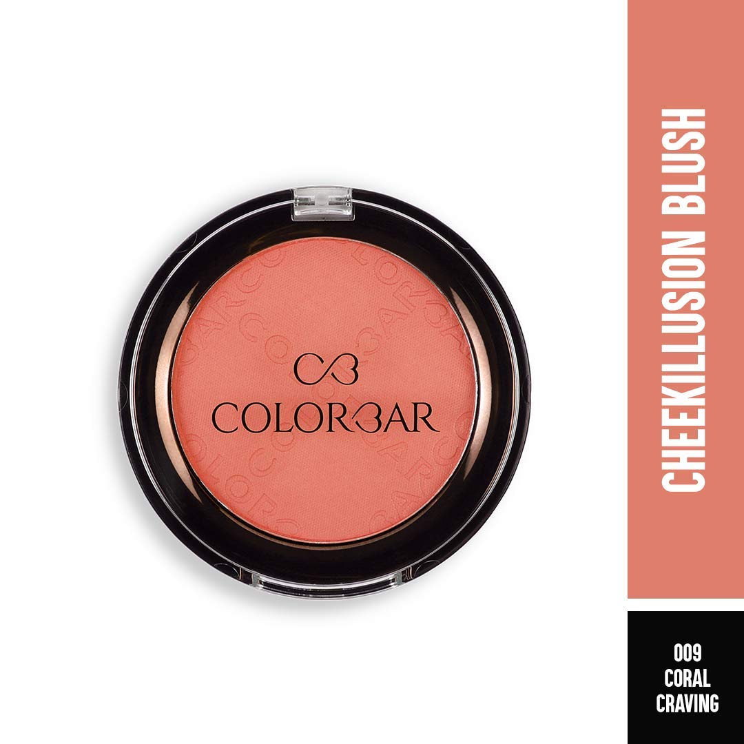 COLORBAR BLUSH CHEEKILLUSION 009 CORAL CRAVING  4 G