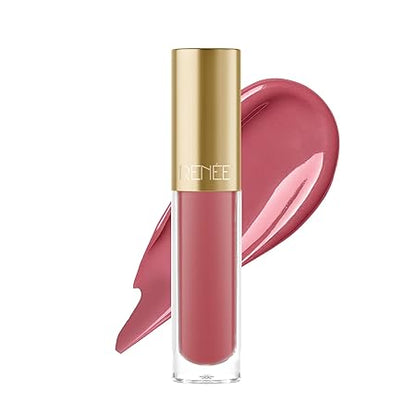 RENEE H2O HYDRATING GLOSSY LIQUID LIPSTICK CHESTNUT DROPS