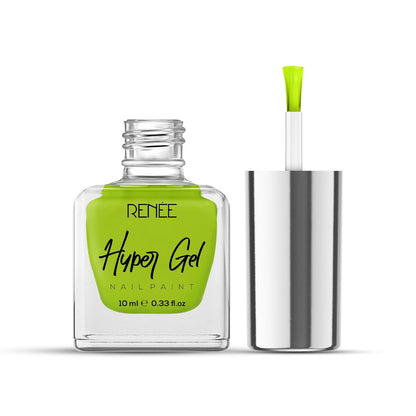 RENEE HYPER GEL NAIL PAINT LIME GREEN 10ML