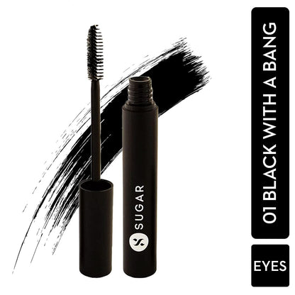 SUGAR MASCARA LASH MOP LIMITLESS 01 BLACK WITH A BAN 10 G