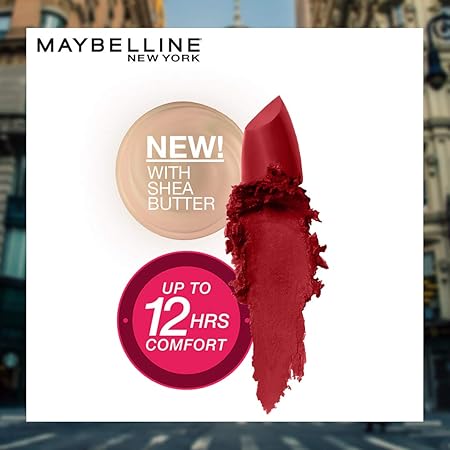 MAYBELLINE LIPSTICK COLOR SENSATIONAL 602 BITTEN BURGUNDY