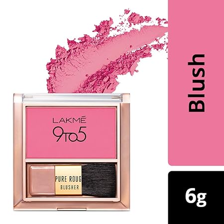 LAKME 9TO5 BLUSHER PRETTY PINK 6 G