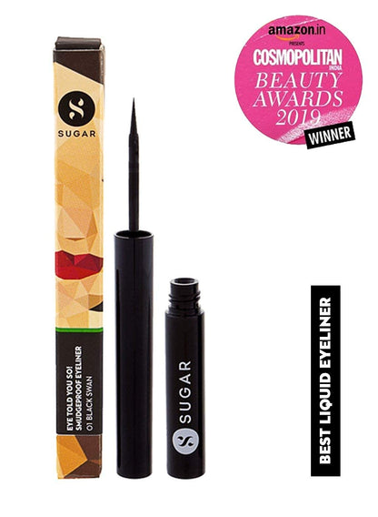 SUGAR EYELINER SMUDGEPROOF 01 BLACK SWAN 1.7 ML