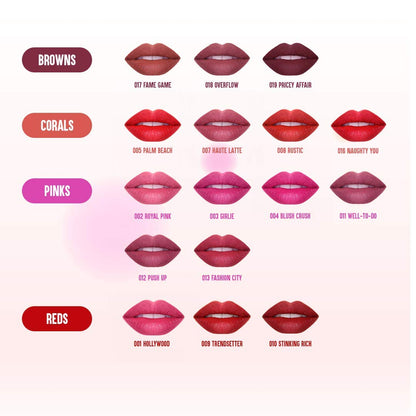 COLORBAR KISS PROOF LIPSTICK 007