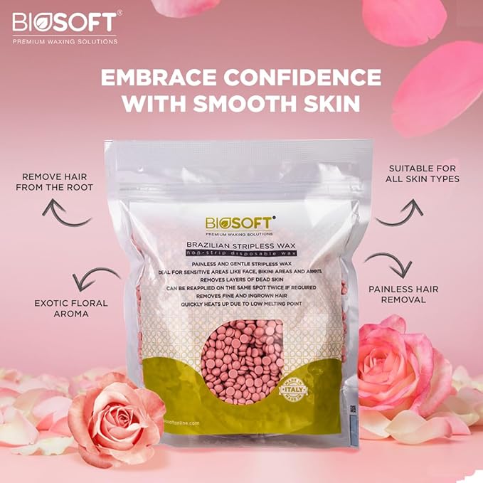 BIOSOFT PEEL WAX ROSE