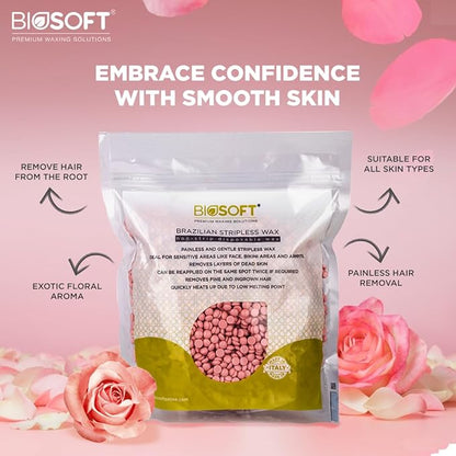 BIOSOFT PEEL WAX ROSE