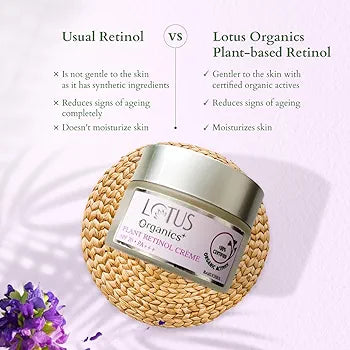 LOTUS ORGANICS PLANT RETINOL CREAM SPF 20 30GM