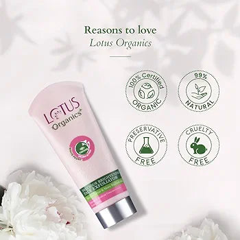 LOTUS ORGANICS PRECIOUS BRIGHTENING EXFOLIATOR 50GM