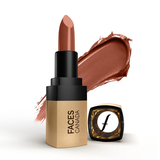 FACES COMFY MATTE VELVET TOUCH LIPSTICK 08 TOFFEE DRIZZLE (CC6343) 4.2G
