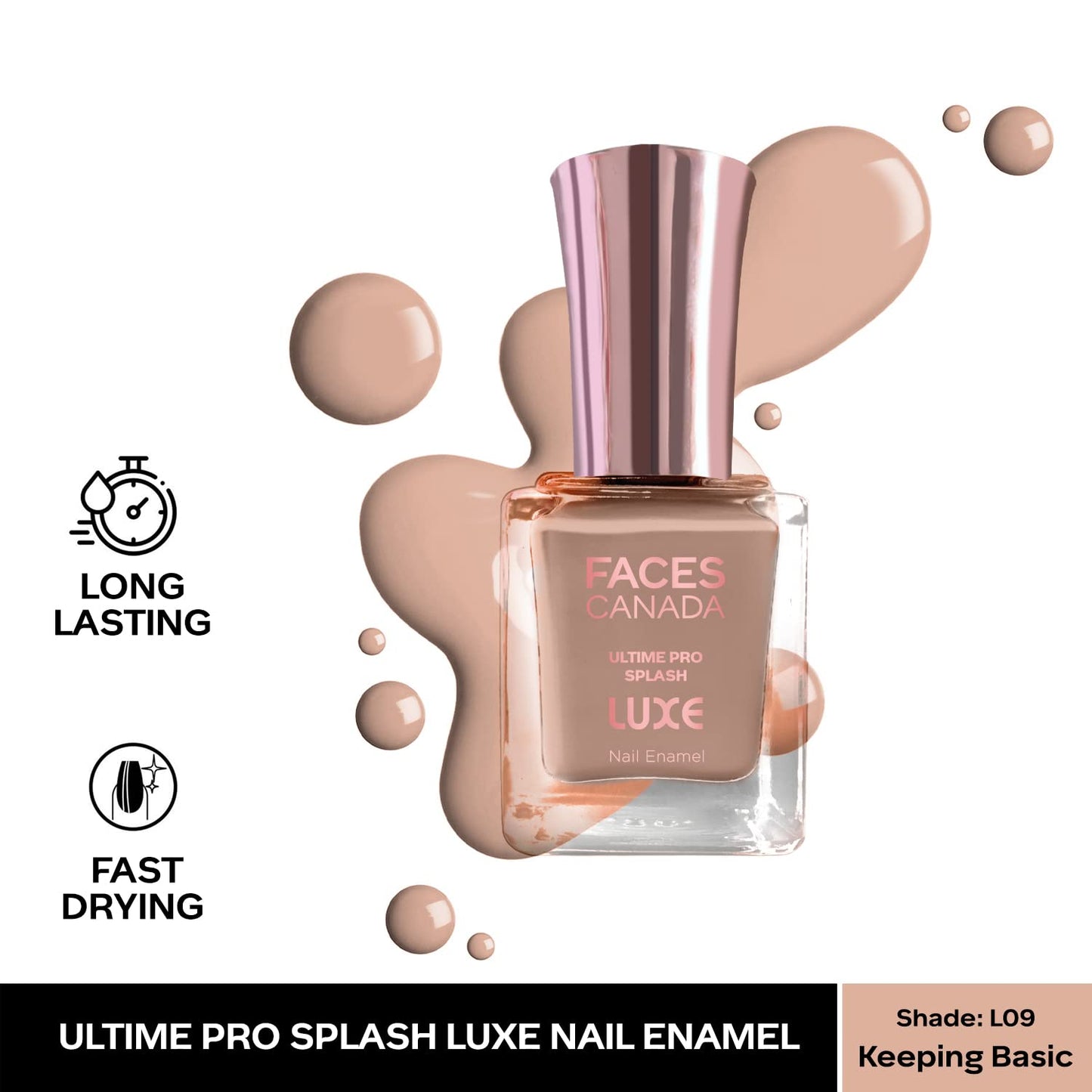 FACES NAIL PAINT L09 KEEPING BASIC 12ML