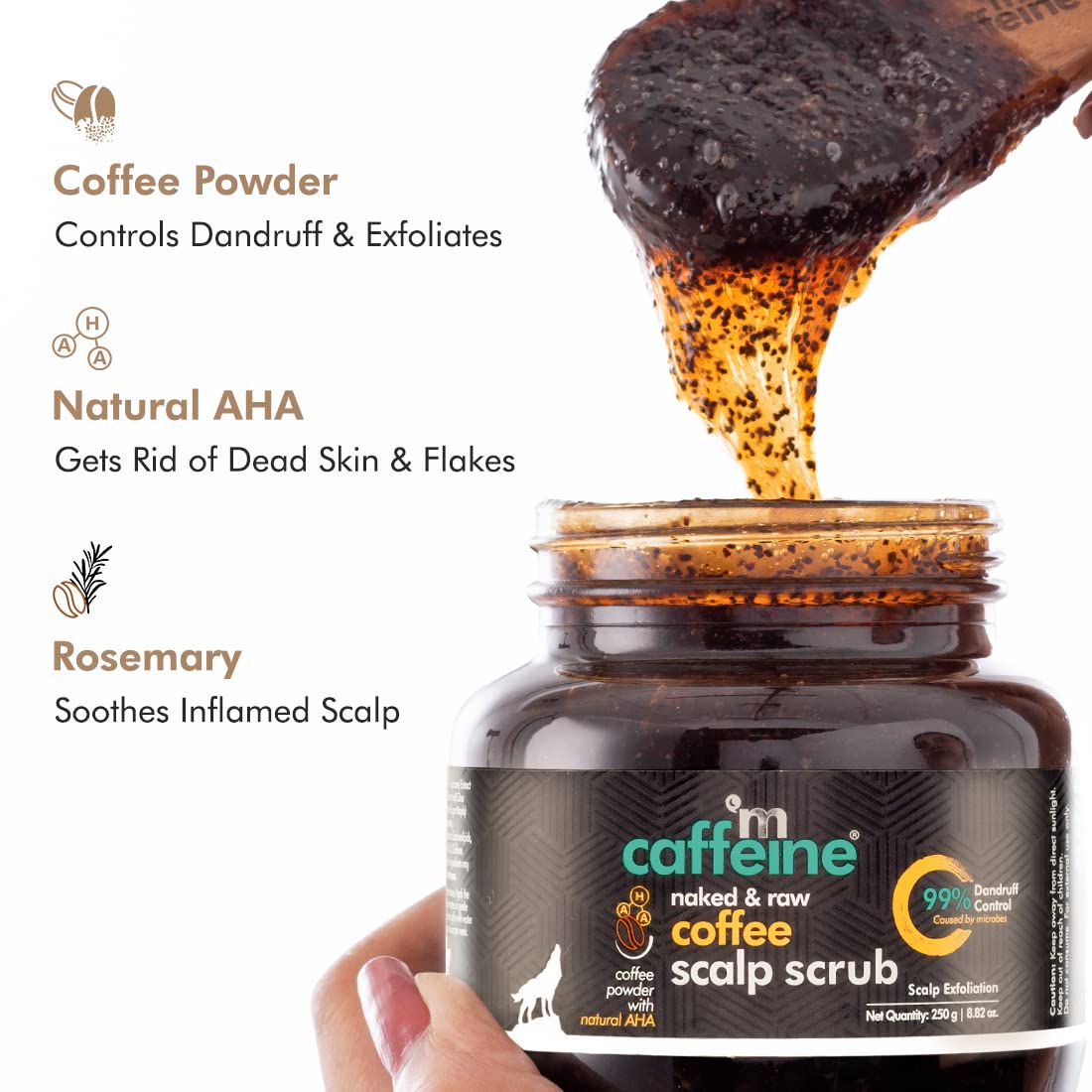 MCAFFEINE SCALP SCRUB COFFEE 250G