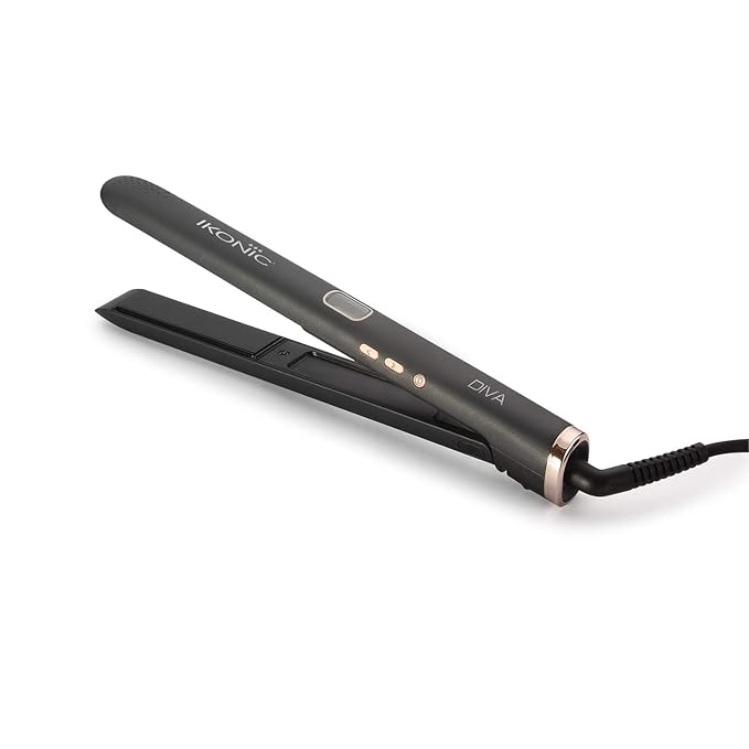 IKONIC PROFESSIONAL HAIR STRAIGHTENER DIVA BLACK