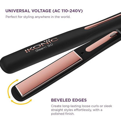 IKONIC PROFESSIONAL HAIR STRAIGHTENER GLEAM3.0