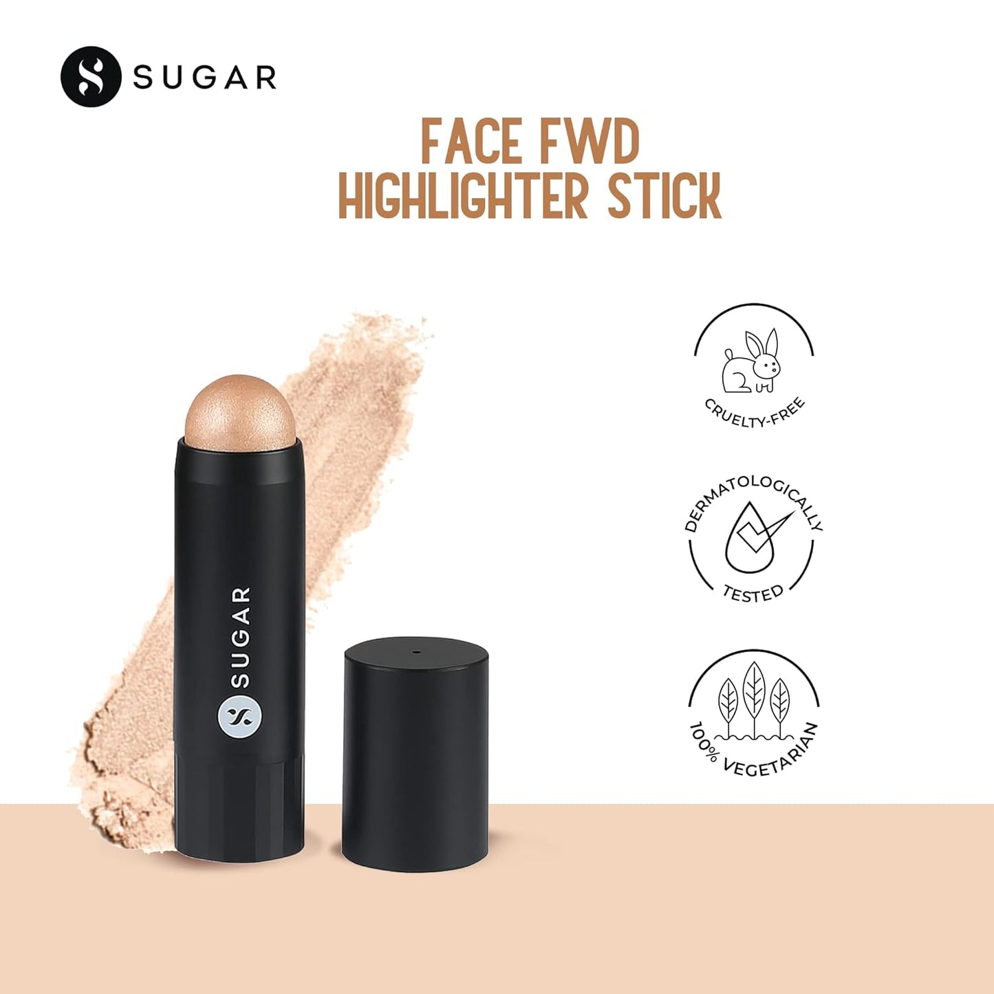 SUGAR HIGHLIGHTER STICK FWD 01 CHAMPAGNE