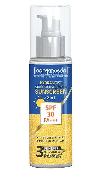 ARYANVEDA HYDRAMOIST SKIN MOISTURISER SPF 30 200ML