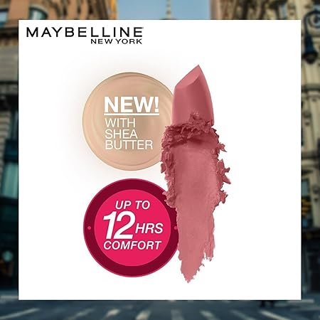 MAYBELLINE LIPSTICK CREAMY MATTE 507 ALMOND PINK