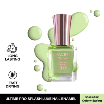 FACES NAIL PAINT L02 CELERY SPRING 12ML