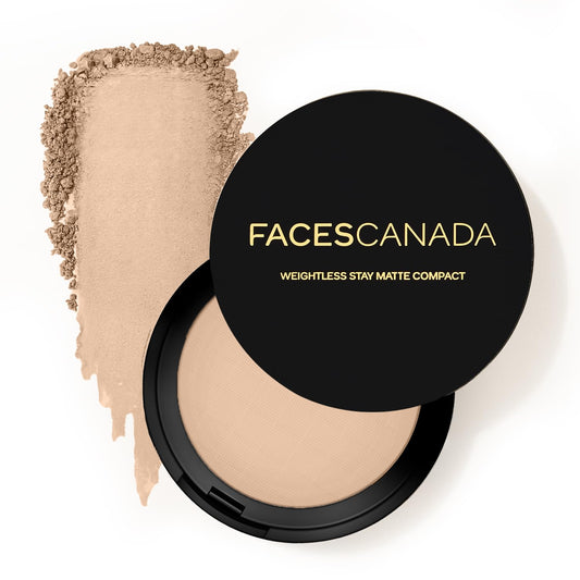 FACES WEIGHTLESS MATTE FINISH COMPACT 01 IVORY 9 G