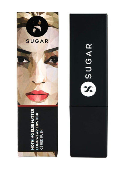 SUGAR LIPSTICK NEM LONGWEAR 02 RED RUSH 3.5 G