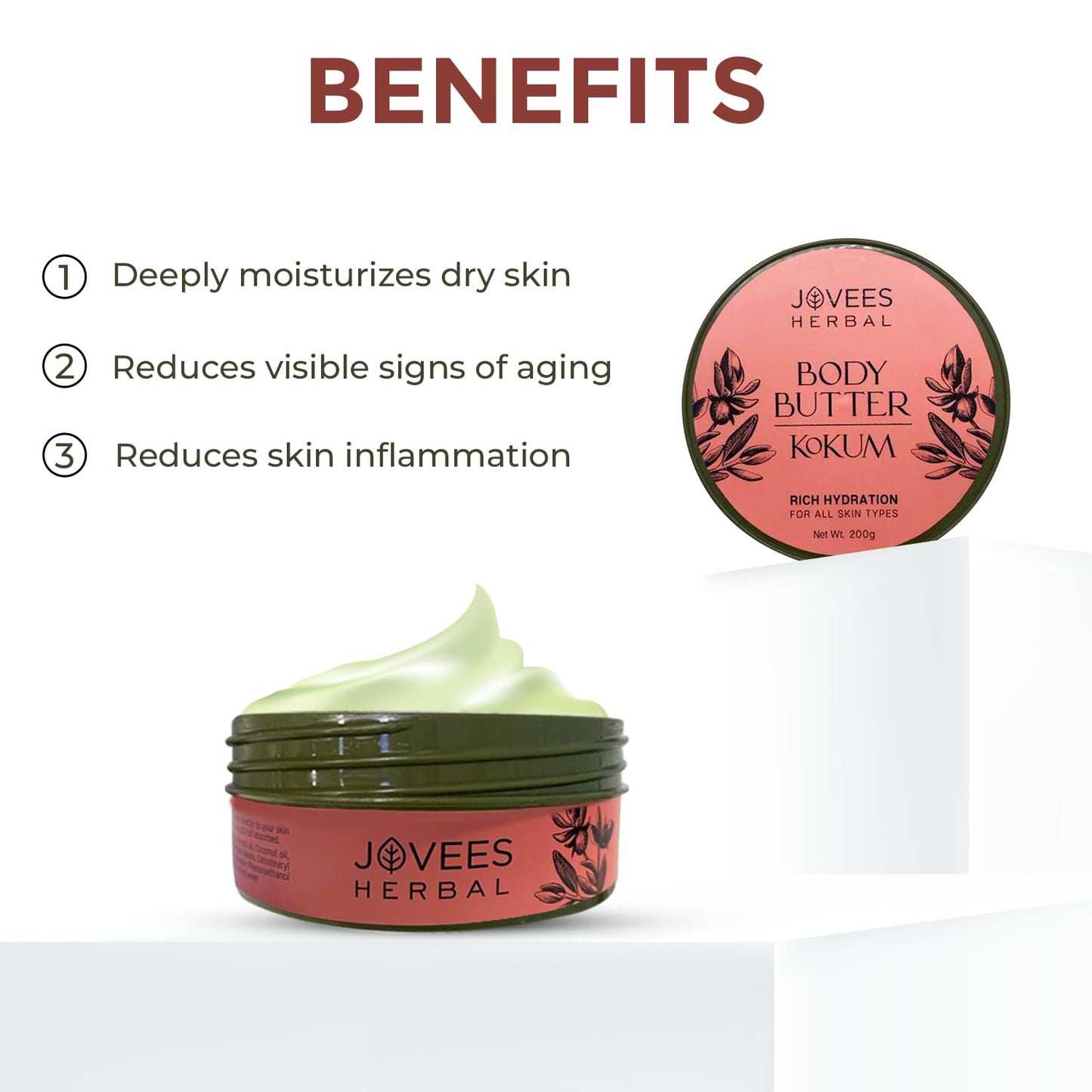 JOVEES KOKUM BODY BUTTER 200GM