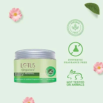 LOTUS ORGANICS BLISSFUL RENEWAL MASQUE 50GM