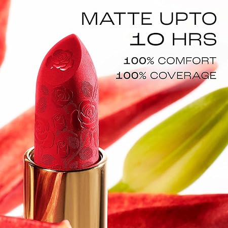 LAKME ROUGE BLOOM POWDER BULLET LIPSTICK 201 NUDE NECTAR 4G