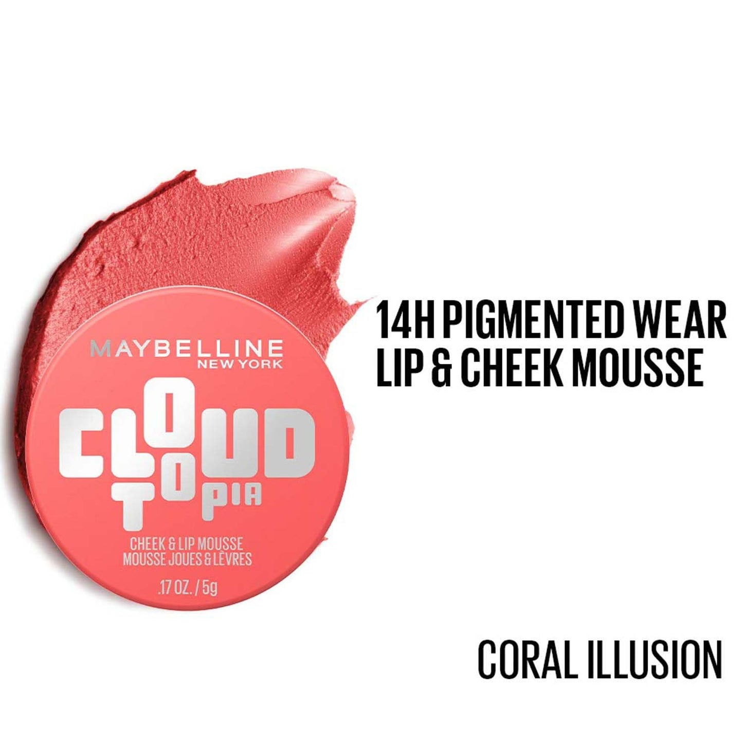 MAYBELLINE CLOUD TOPIA 05 CORAL ILLUSION 5G