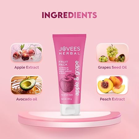 JOVEES FRUIT PACK APPLE AND GRAPE 120GM