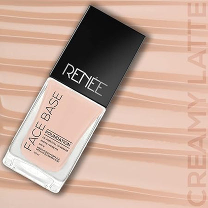 RENEE FACE BAS LIQUID FOUNDATION CREAMY LATTE