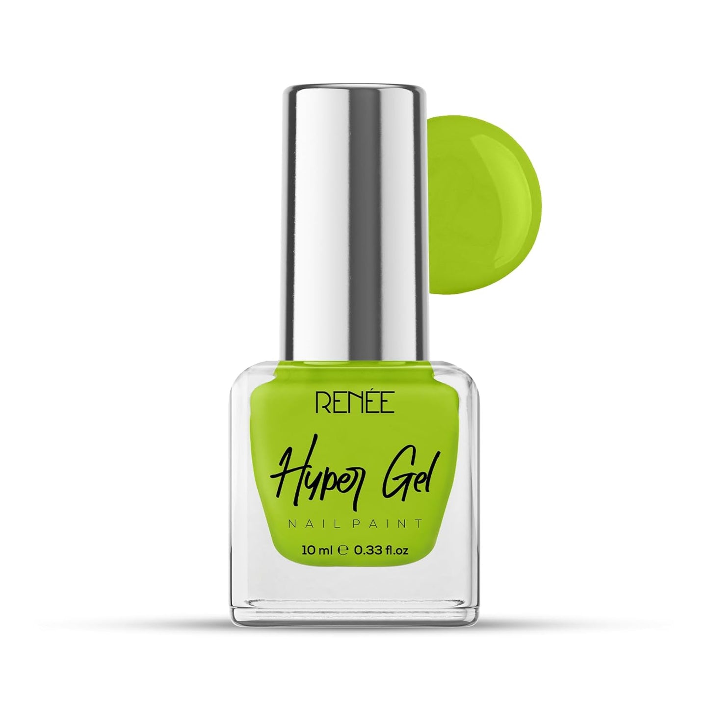 RENEE HYPER GEL NAIL PAINT LIME GREEN 10ML