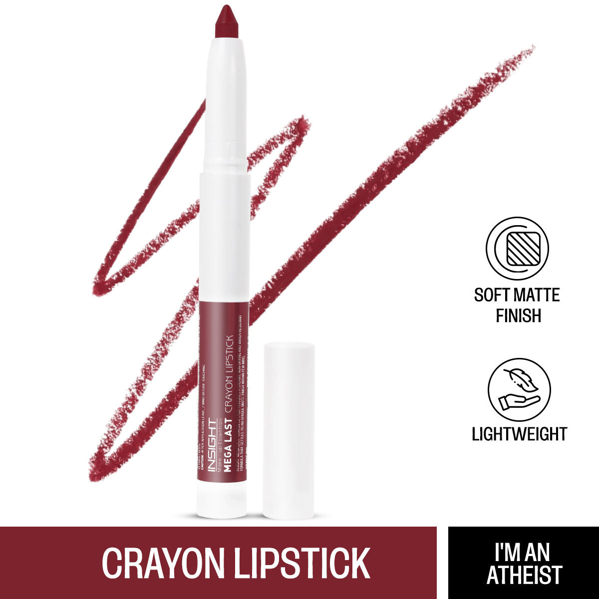 INSIGHT LIPSTICK CRAYON LL-05 12 IM AN ATHEIST