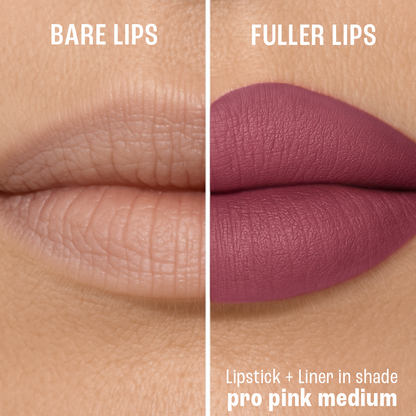 LAKME 9TO5 HYA BEACH EDIT SPF 30 LIPSTICK + LINER PRO PINK