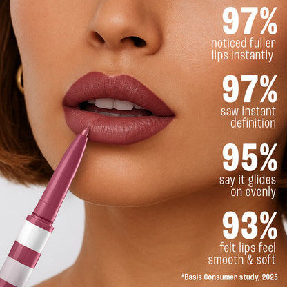 LAKME 9TO5 HYA BEACH EDIT SPF 30 LIPSTICK + LINER PRO PINK